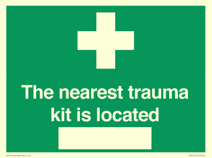 SX14101: Nearest trauma kit location