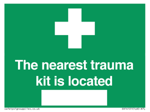 SX14101: Nearest trauma kit location