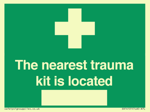 SX14101: Nearest trauma kit location