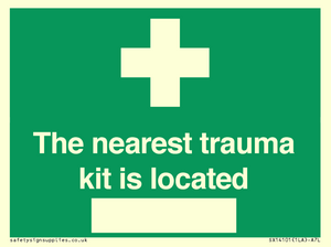 SX14101: Nearest trauma kit location