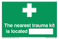 SX14101: Nearest trauma kit location