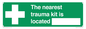 SX14101: Nearest trauma kit location