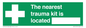 SX14101: Nearest trauma kit location