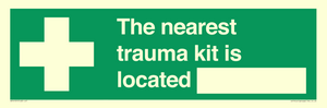 SX14101: Nearest trauma kit location