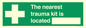 SX14101: Nearest trauma kit location