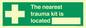 SX14101: Nearest trauma kit location