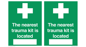 SX14101: Nearest trauma kit location