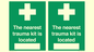 SX14101: Nearest trauma kit location