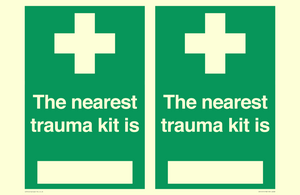 SX14101: Nearest trauma kit location