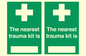 SX14101: Nearest trauma kit location