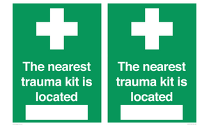 SX14101: Nearest trauma kit location