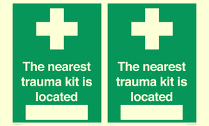 SX14101: Nearest trauma kit location