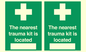 SX14101: Nearest trauma kit location
