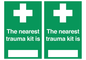 SX14101: Nearest trauma kit location