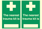 SX14101: Nearest trauma kit location