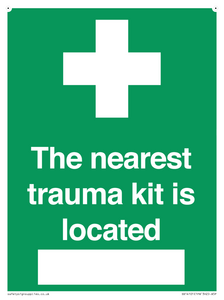 SX14101: Nearest trauma kit location