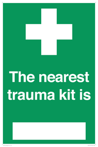 SX14101: Nearest trauma kit location
