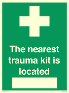 SX14101: Nearest trauma kit location
