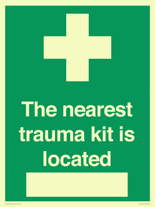 SX14101: Nearest trauma kit location