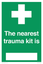 SX14101: Nearest trauma kit location