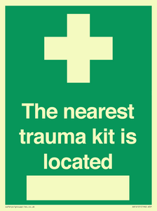 SX14101: Nearest trauma kit location