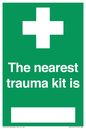 SX14101: Nearest trauma kit location