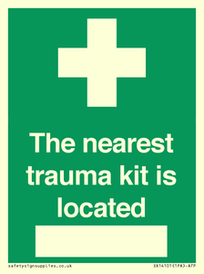 SX14101: Nearest trauma kit location
