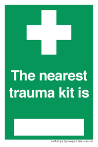 SX14101: Nearest trauma kit location