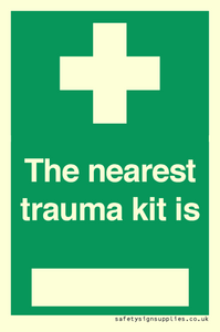 SX14101: Nearest trauma kit location