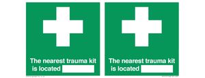 SX14101: Nearest trauma kit location