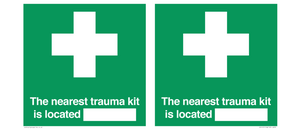 SX14101: Nearest trauma kit location