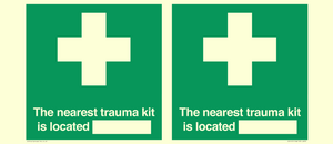 SX14101: Nearest trauma kit location