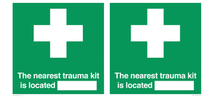SX14101: Nearest trauma kit location