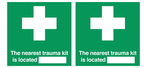 SX14101: Nearest trauma kit location