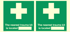 SX14101: Nearest trauma kit location