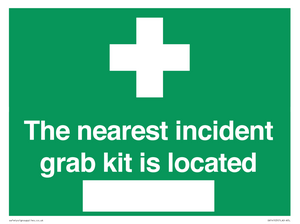 SX14103: Nearest incident grab kit