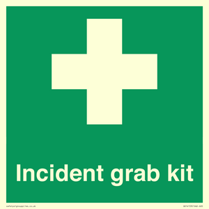 SX14153: Incident grab kit straight ahead