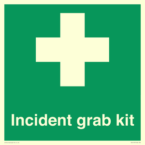 SX14153: Incident grab kit straight ahead