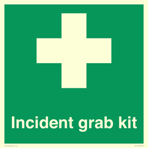 SX14153: Incident grab kit straight ahead