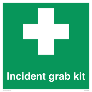 SX14153: Incident grab kit straight ahead