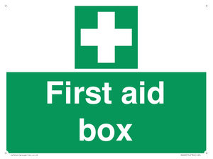 SX460: first aid box