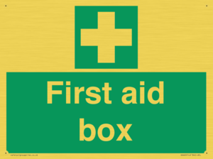 SX460: first aid box