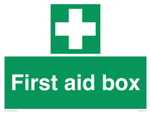 SX460: first aid box