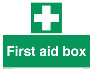 SX460: first aid box