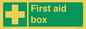 SX460: first aid box