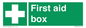 SX460: first aid box