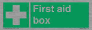 SX460: first aid box