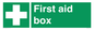 SX460: first aid box