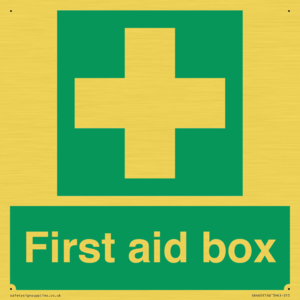 SX460: first aid box