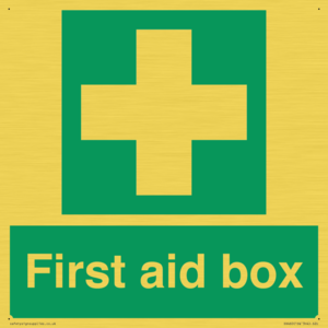 SX460: first aid box